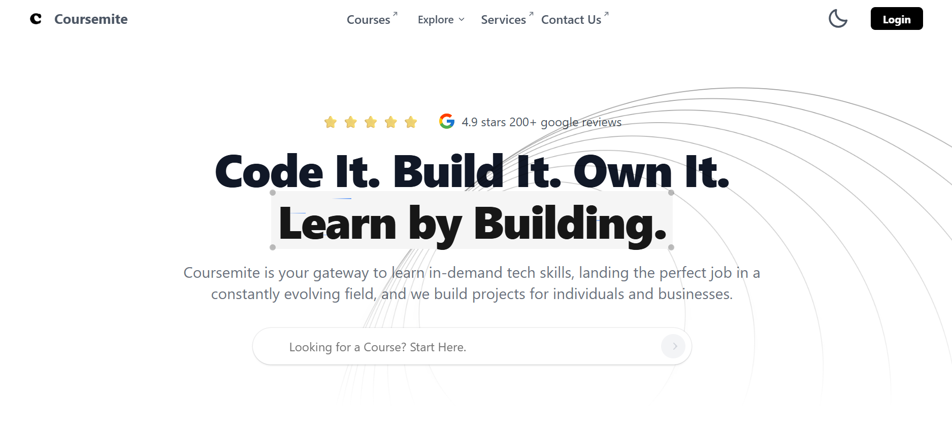 Landing page