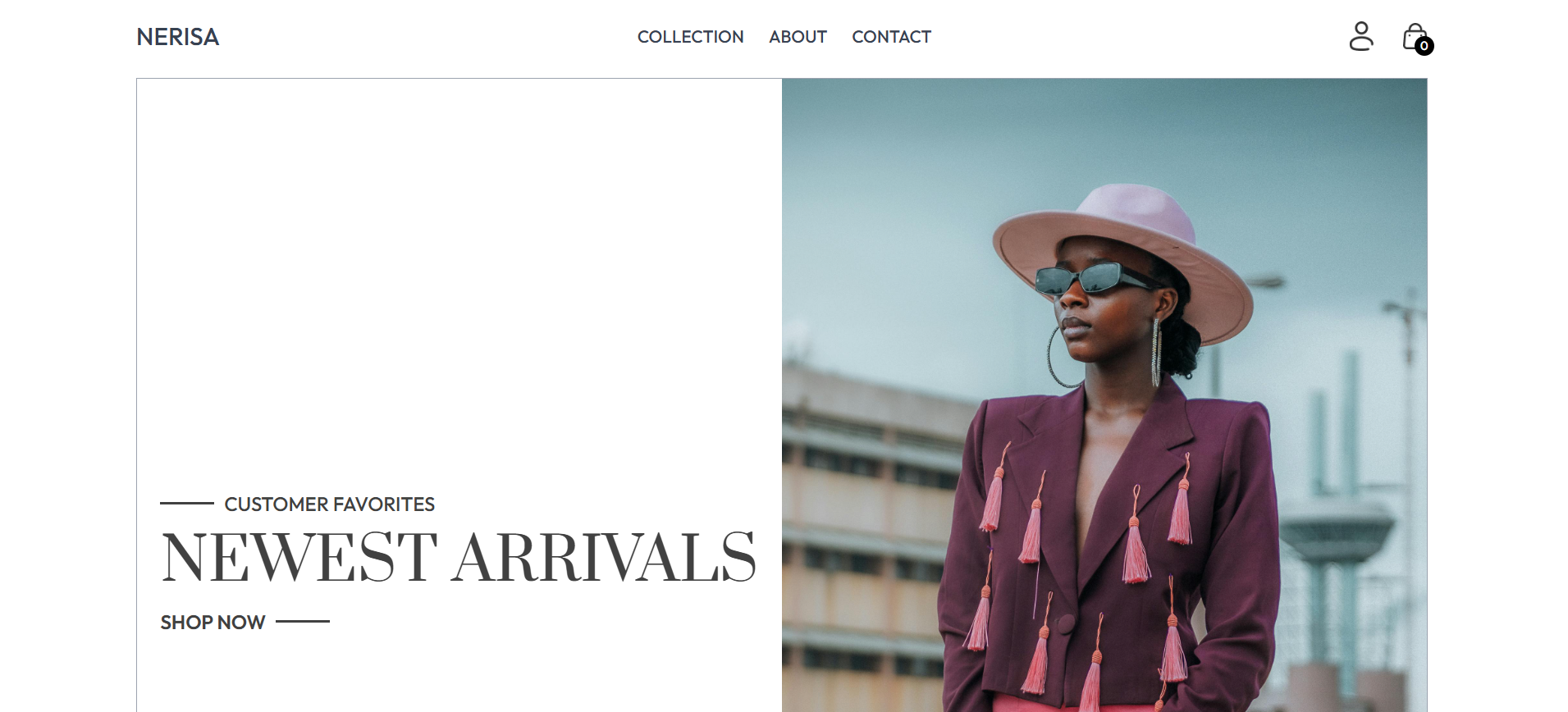 Landing page